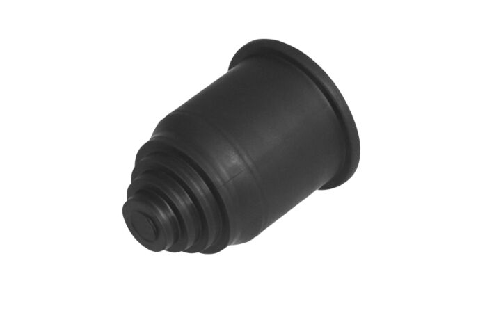 FRÄNKISCHE Koncovka PTTP-12B ⌀12mm termoplat černá