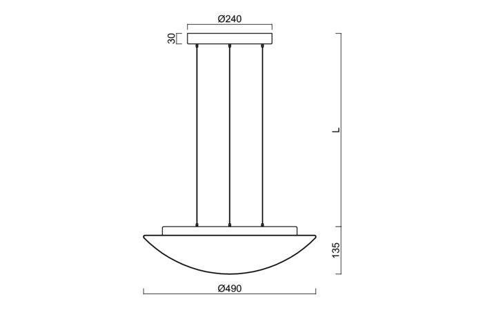 AURA LE5 LED-1L16E500ZLE86/082/L100 C 3K