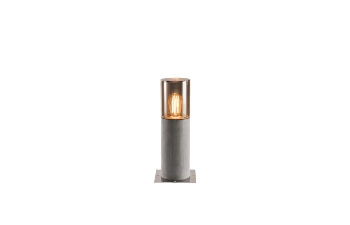 SLV Svítidla LISENNE POLE 40 23W E27 lampa stojací 40cm IP54 šedá