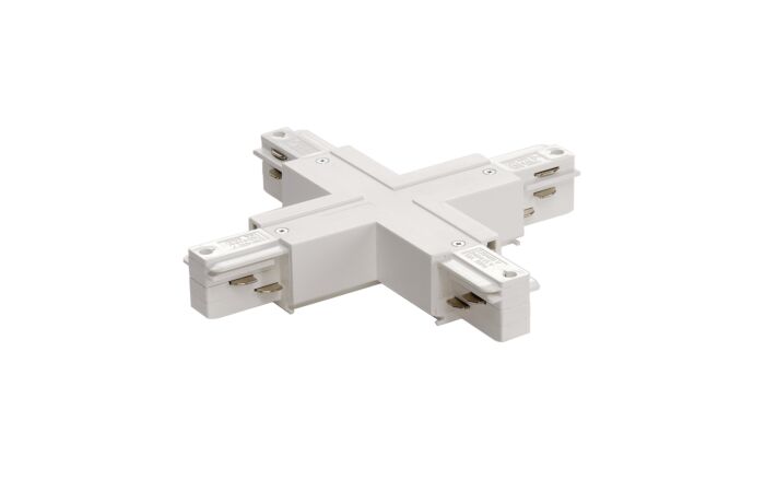 SLV Spojka-X EUTRAC  s možností napájení, bílá
