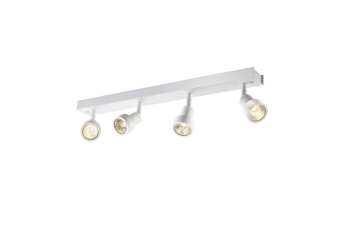 SLV Svítidlo PURI CW 50Wx4 GU10 nástěnné typ 4x reflektor IP20 bílá