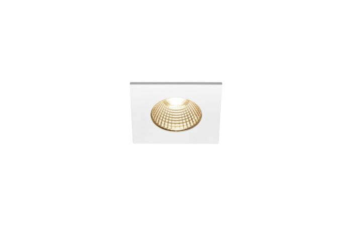 SLV Svítidlo LED PATTA-I 7,3W 440lm 1800-3000K vestavné hranaté IP65 bílá