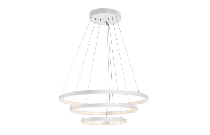 ONE TRIPLE DALI, vnitřní LED závěsné svítidlo bílé