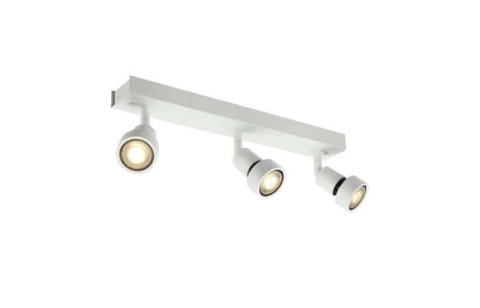 SLV Svítidlo PURI 3 50Wx3 GU10 nástěnné typ 3x reflektor IP20 bílá