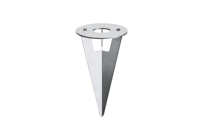 SLV Bodec do země pro svítidlo a stojací lampu HELIA, 17 cm, nerez