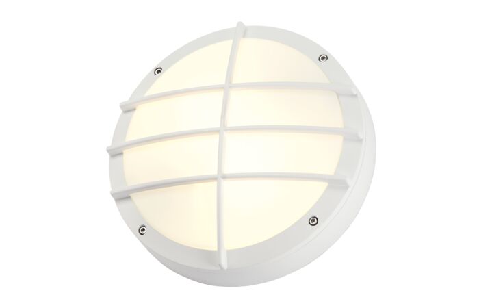SLV Svítidlo BULAN GRID 25Wx2 E27 IP55 bílá