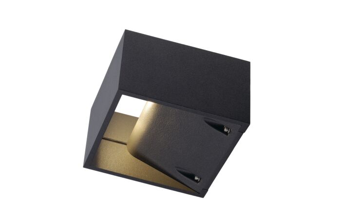 SLV Svítidlo LED LOGS WALL 9,5W 520lm 3000K nástěnné IP65 antracit