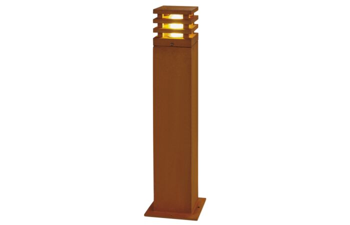 Venkovní svítidlo RUSTY 70 LED SQUARE, rezavé ocel, LED 3000K