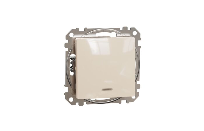 SCHNEIDER Sedna Design & Elements Tlačítko střídavé č.6So or. kont. béžová