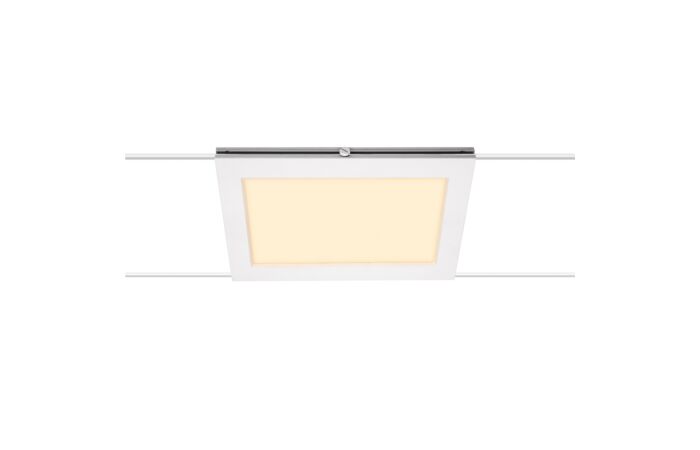 SLV Svítidlo LED PLYTTA rectangular 9,8W 750lm 2700K lanový systém IP20 bílá