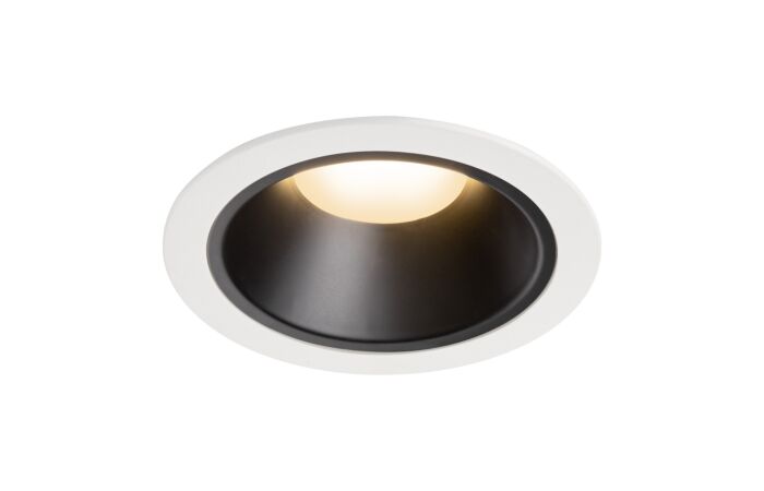 SLV Svítidlo LED NUMINOS® DL XL, vnitřní  zápustné stropní  bílá/černá 2700 K 20°