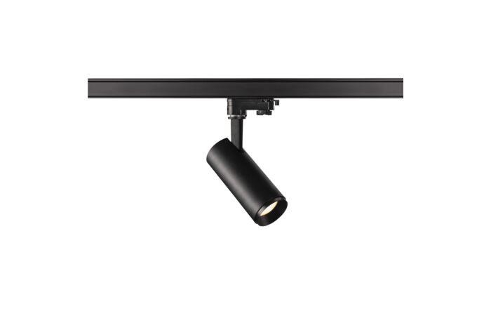 SLV  Svítidlo LED NUMINOS® S,  8W 1050lm 3000K, 3fázové, do lištových systémů, IP20 černá K 60°