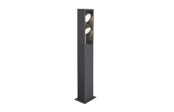 ESKINA FRAME 75 FL, venkovní LED stojací svítidlo double antracit CCT switch 3000/4000 K