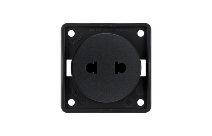 Zásuvka INTEGRO 9625725 euro-amer. černá