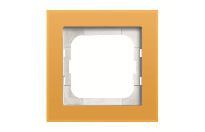 ABB BUSCH AXCENT Rámeček 2CKA001754A4760 jednonásobný, žluté sklo