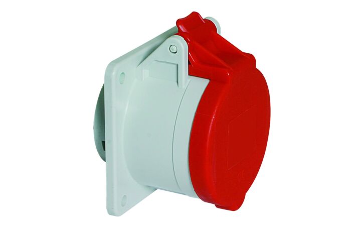 16A 5p 400V IP44 6h Zásuvka vestavná Qui