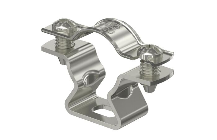 OBO BETTERMANN Distanční příchytka, s připojovacím závitem M6, 17-20mm, Nerez ocel, materiál 1.4307, A2, 1.4301  typ ASL 733 20 A2