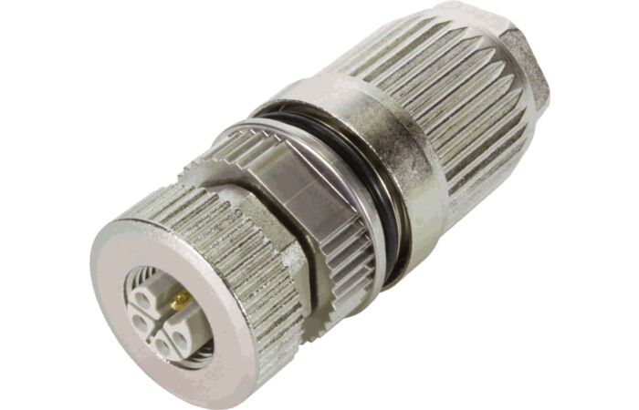 WAGO Konektor 756-9711/050-000 5 pól stíněný axiální zdířka M12 technologie IDC IP65/67