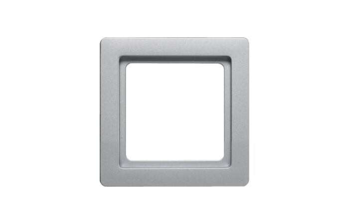 Rámeček 1-násobný, Berker Q.1, alu samet
