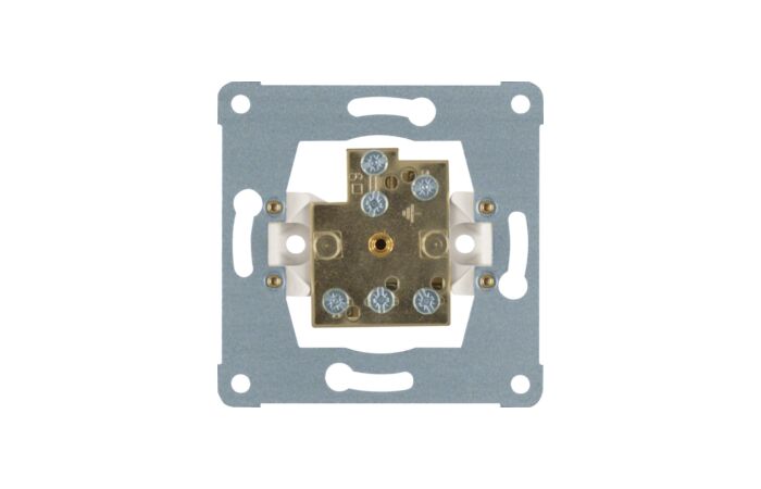 Zásuvka, dvoupólová, pro samostatné uzem