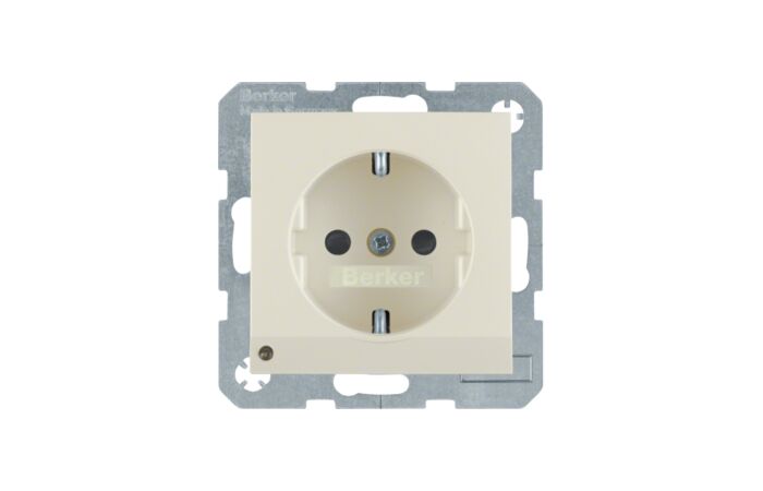 Zásuvka, SCHUKO s LED orientační kontrol