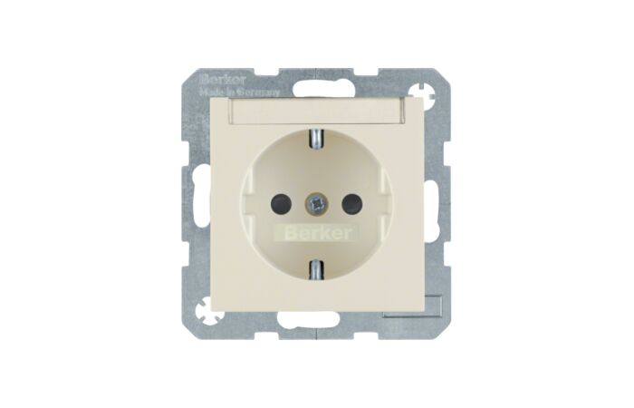 Zásuvka, SCHUKO, 16 A, 250 V ~ s popisov