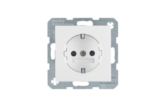 Zásuvka, SCHUKO s dětskou pojistkou, 16