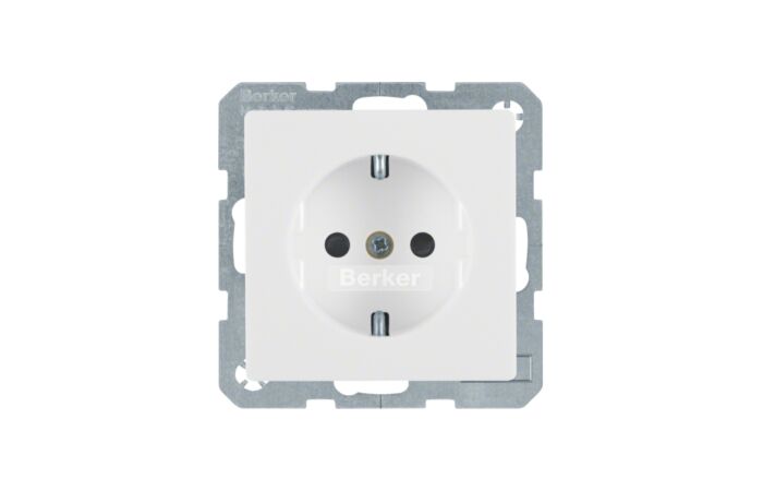 Zásuvka, SCHUKO s dětskou pojistkou, 16