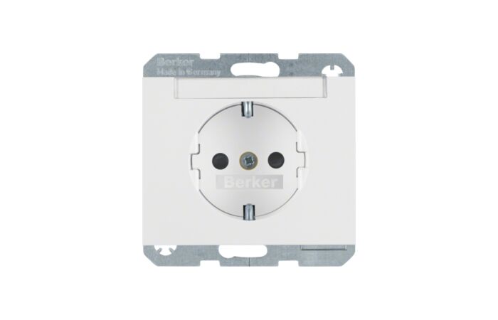 Zásuvka, SCHUKO, 16 A, 250 V ~ s popisov