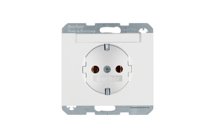 Zásuvka, SCHUKO, 16 A, 250 V~ s popis. p