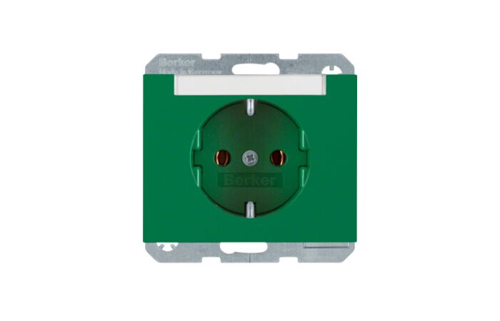 Zásuvka, SCHUKO, 16 A, 250 V~ s popis. p