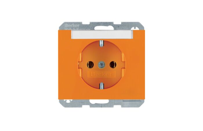 Zásuvka, SCHUKO, 16 A, 250 V~ s popis. p