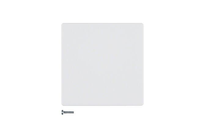 Tlačítko, 1-násobné, Berker Q.x, bílá, s