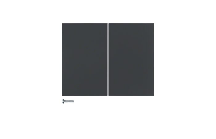 Tlačítko, 2-násobné, Berker K.1, antraci