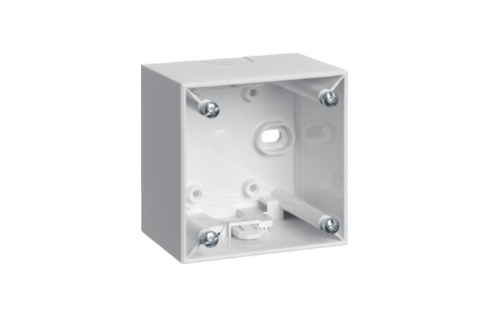 Krabice, 1-násobná, hl. 41 mm pro povrch