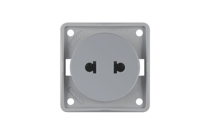 Zásuvka bez zemnícího kontaktu, euro-ame