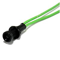 Kontrolka  LED 3 zelená 230V