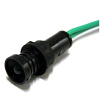 Kontrolka  LED 5 zelená 230V