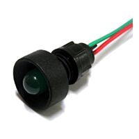 Kontrolka  LED 10 zelená 12-24V AC/DC