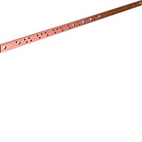 CU sběrna 30x5mm děrovaná délka 880mm