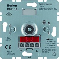 Potenciometr, elektronický otočný s jemn