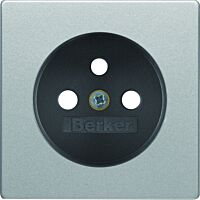 Kryt BERKER 3965766084 pro zásuvku alu