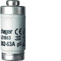 Vložka HAGER D02 E18 63A 400V gG pojist.