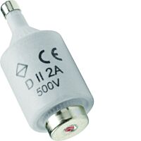 Vložka Hager DII E27 2A 500V F pojistk.
