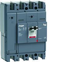 Kompaktní odpínač h3+ x630, 4-pólový, In