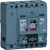 Kompaktní jistič h3+ P160 Energy 40 kA,