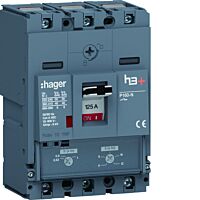 Kompaktní jistič h3+ P160 TM 40 kA, 3-pó
