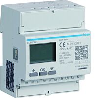 HAGER Elektroměr EC370 digitální s impedančním výstupem