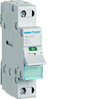 HAGER Spínač SBN125 25A 1P