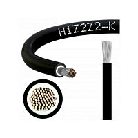Solar kabel 10 černý H1Z2Z2-K